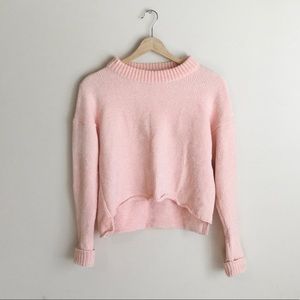 Noisy May High Neck Chenille Sweater